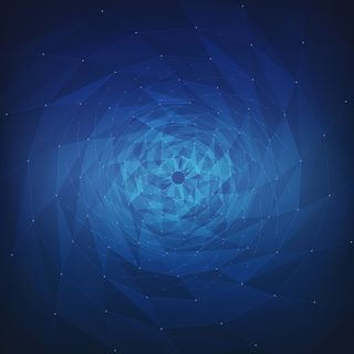 蓝色科技动感背景