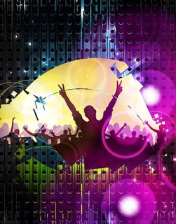 迪斯科舞厅背景图片