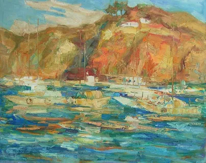 油画风光图片 油画风光图片