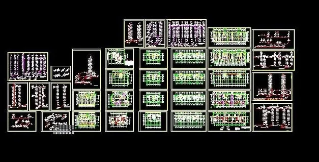 高层综合楼给排水图