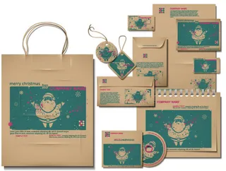 圣诞节周边产品01——矢量素材