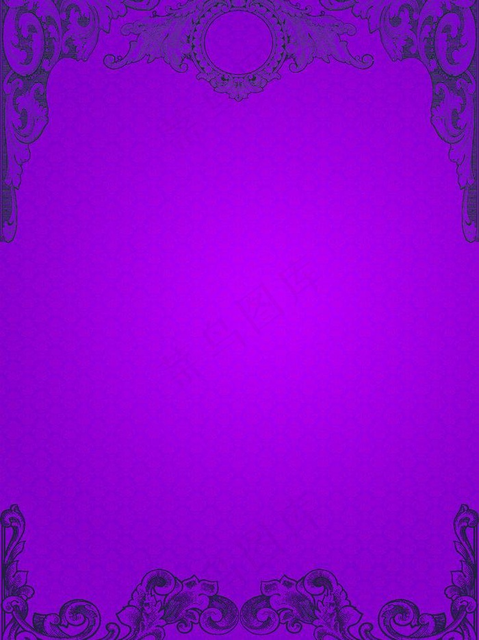 欧式证书背景图片