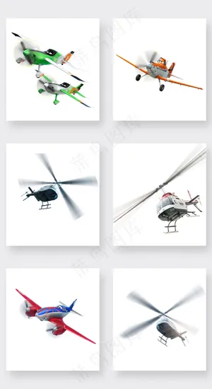 淘宝飞机模型PNG透明素材 淘宝飞机模型PNG透明素材