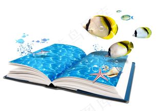 创意书籍卡通素材