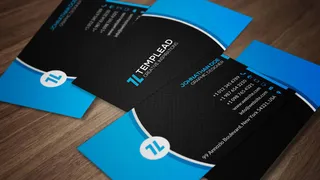 质感纹理商务名片