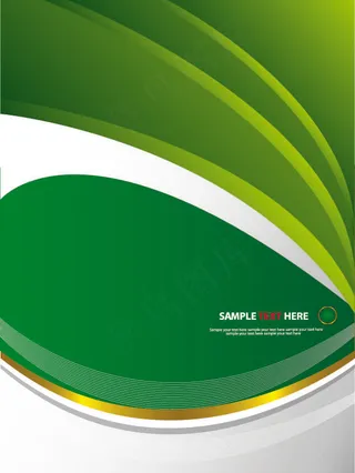 多彩弧线动感背景矢量素材