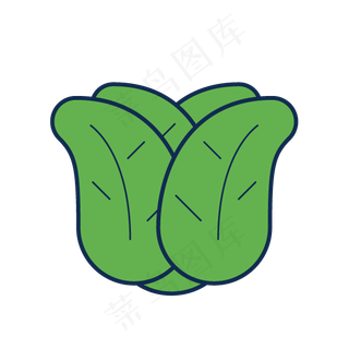 精品高清蔬菜手绘水果篮蔬菜水果集合...