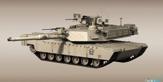 m1主战坦克图片