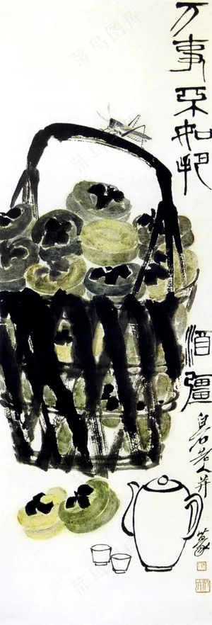柿子蚱蜢 柿子蚱蜢