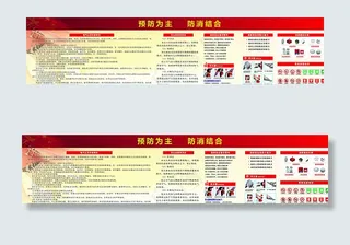 消防知识展板图片
