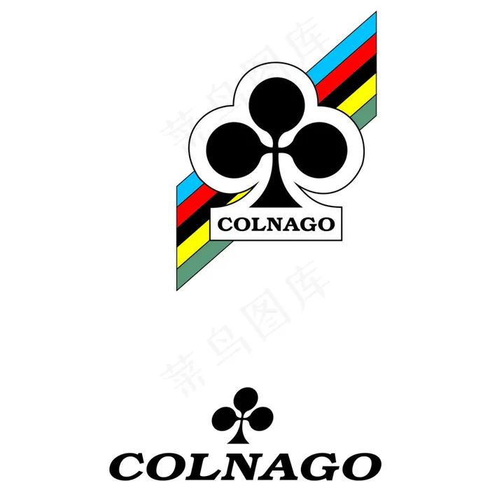 梅花自行车logoai矢量模版下载
