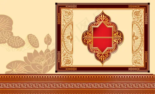 古典花纹边框 古典花纹边框