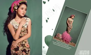 时尚艺术婚纱摄影图片