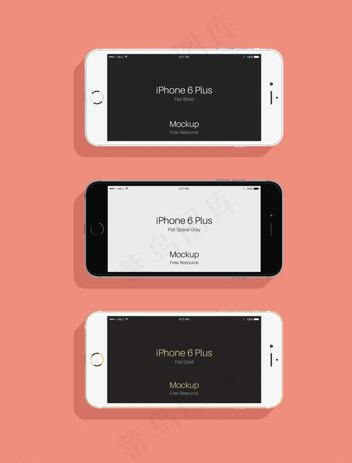 iPhone6高清图片psd模版下载