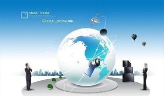 卫星通讯现代科技图片