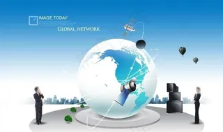 卫星通讯现代科技图片