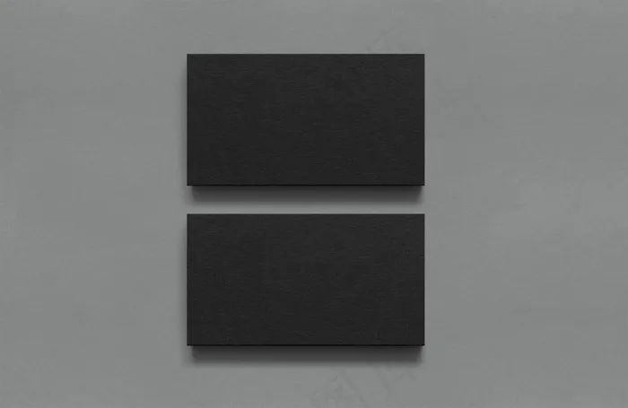 黑色名片样机(3780X2460(DPI:240))psd模版下载