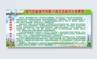 城市园林绿化成果展图片