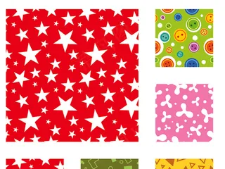 时尚创意卡通抽象几何背景设计