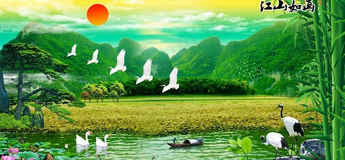 江山如画 精美风景画图片 江山如画 精美风景画图片