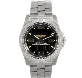 百年灵 电子 石英表图片