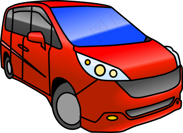 本田步车剪贴画