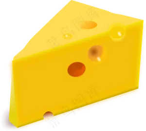 奶酪甜品食品海报PNG素材集合