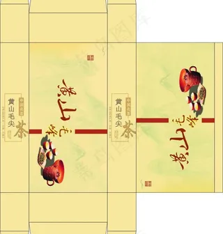 黄山毛尖茶包装图片