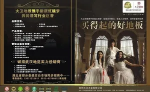 dm地板招商广告跨版图片
