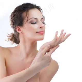 美容护肤模特美女图片