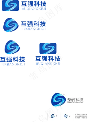创意图形LOGO设计矢量素材