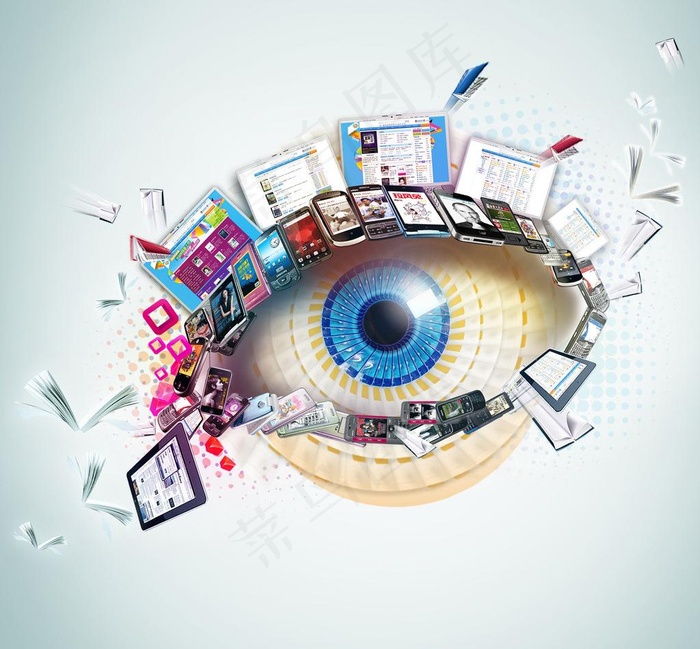 创意眼睛 数码科技图片