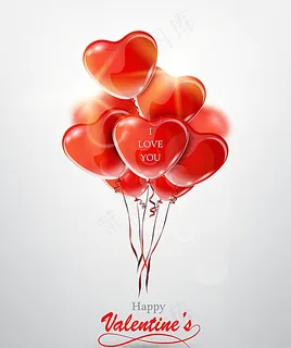 矢量情人节设计素材图片