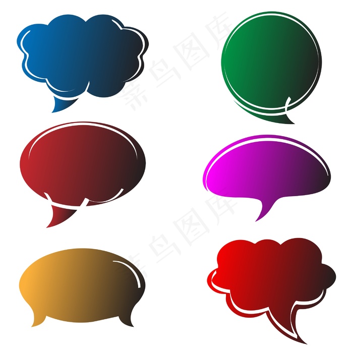 在漫画风格的对话框