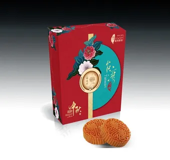 月饼礼盒（平面图）图片