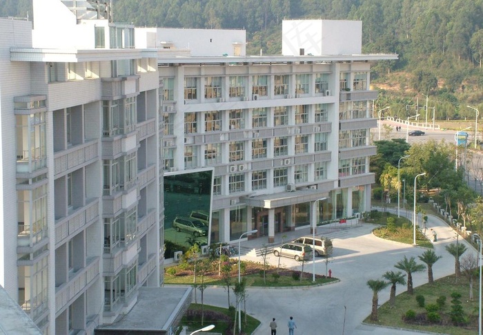 广州科学城剪影图片