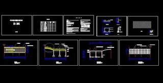 江南水街防腐木桥工程施工图