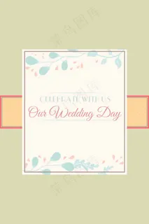 花纹图形背景卡片模板下载