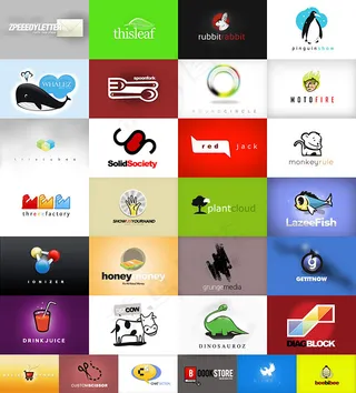 好的Web2.0 logo模板矢量...