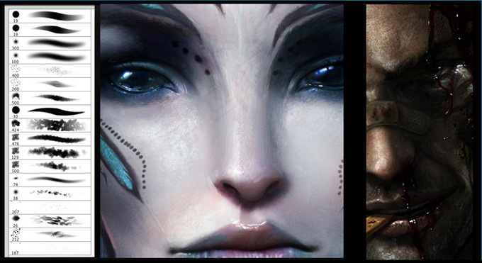 插画师专用PS笔刷