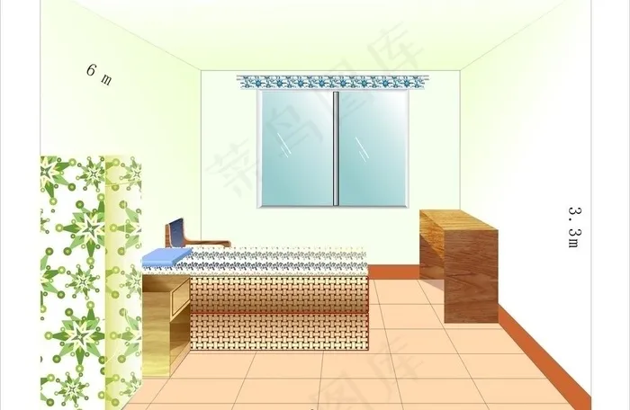 我的房间图片cdr矢量模版下载