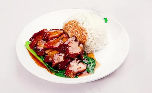 叉烧饭图片 叉烧饭图片