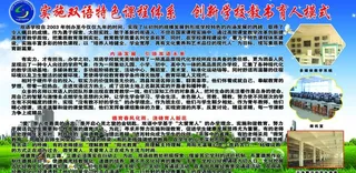 实施教学展板图片