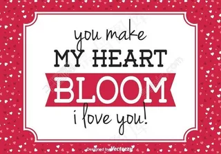 可爱的爱情背景插图