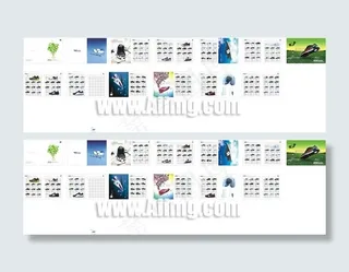 爱尔达企业画册矢量素材