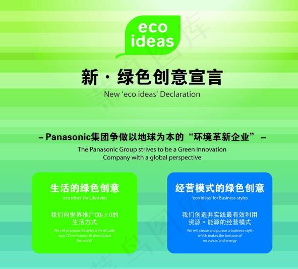 松下宣言图片ai矢量模版下载