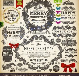 圣诞花纹边框 欧式花纹边框图片