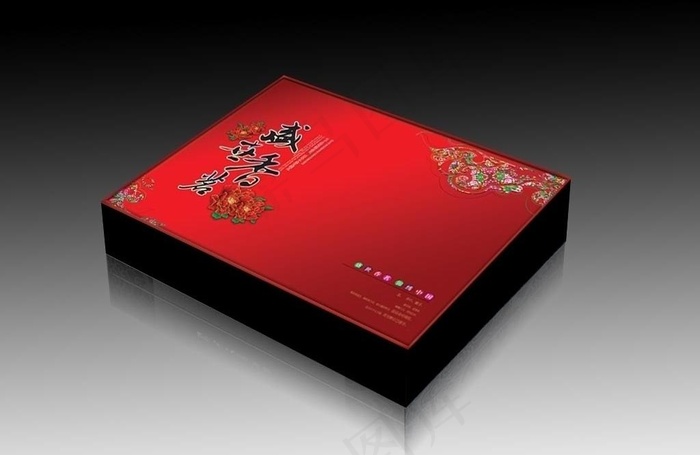 茶叶包装设计(展开图)图片(5374X3996(DPI:350))psd模版下载