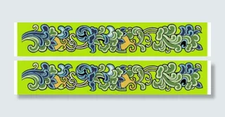 中国风地毯图案背景图片