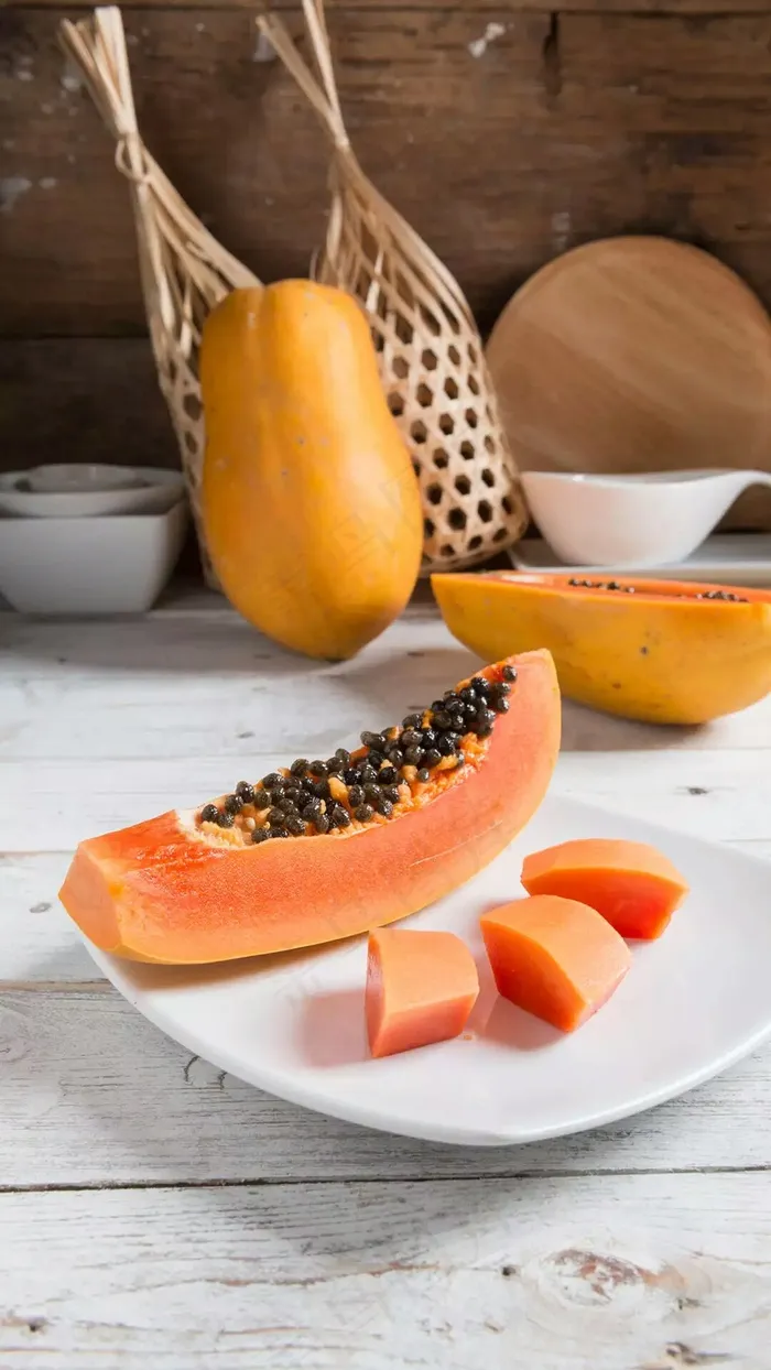 木瓜高清摄影图片